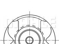 Piston MERCEDES-BENZ SPRINTER 2-t platou / sasiu (901, 902) (1995 - 2006) MAHLE ORIGINAL 004 56 00