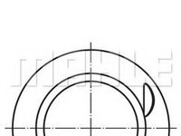 Piston OPEL ASTRA F Combi (51, 52) (1991 - 1998) MAHLE ORIGINAL 011 73 00 piesa NOUA