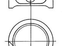 Piston OPEL ASTRA G caroserie F70 KOLBENSCHMIDT 90555623