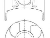 Piston OPEL ASTRA G combi F35 NRAL 8730760740