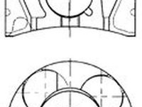 Piston OPEL ASTRA GTC J KOLBENSCHMIDT 41071600