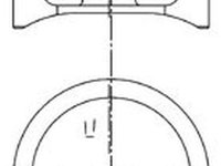 Piston OPEL CORSA B 73 78 79 KOLBENSCHMIDT 97286600