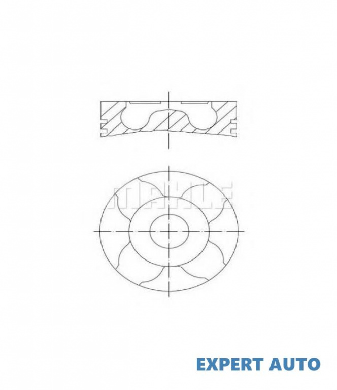 Piston Opel CORSA C caroserie (F08, W5L) 2000-2016