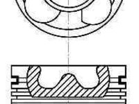 Piston OPEL FRONTERA B 6B NÜRAL 87-126000-10