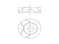 Piston Opel ZAFIRA B (A05) 2005-2016 #2 0101500