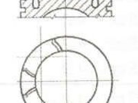 Piston PEUGEOT 508 (2010 - 2016) NÜRAL 87-436700-00