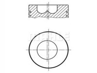 Piston Peugeot BOXER platou / sasiu (ZCT_) 1994-2002 #2 0099000