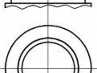 Piston PEUGEOT RANCH caroserie (5) (1996 - 2016) NÜRAL 87-139400-00