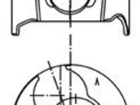 Piston RENAULT LAGUNA I (B56, 556) (1993 - 2001) KOLBENSCHMIDT 99561620 piesa NOUA