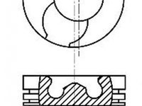 Piston RENAULT LAGUNA II BG0 1 NURAL 8742230700