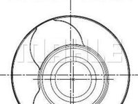 Piston RENAULT MEGANE II Saloon (LM0/1_) MAHLE 022 01 00