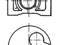 Piston SKODA FELICIA I 6U1 KOLBENSCHMIDT 91386600