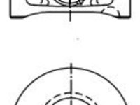 Piston SKODA SUPERB (3T4) (2008 - 2015) KOLBENSCHMIDT 40387620