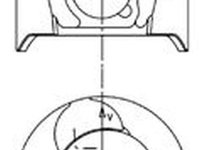 Piston SMART FORTWO cupe 451 KOLBENSCHMIDT 94597600