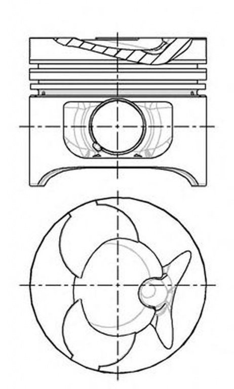 Piston SSANGYONG KORANDO KJ NÜRAL 8774310010