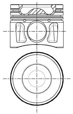 Piston TRANSIT 2.2 TDCi AN FAB 2006-2012 CU SEGMENTI- PRODUS NOU