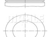 Piston VOLVO FH (2005 - 2016) MAHLE ORIGINAL 037 PI 00106 000