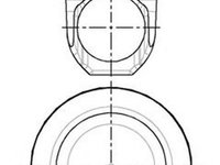 Piston VOLVO NH 12 NURAL 8712320010