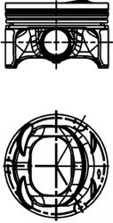 Piston VW EOS (1F7, 1F8) (2006 - 2016) KOLBENSCHMI