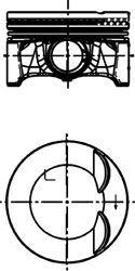 Piston VW EOS (1F7, 1F8) (2006 - 2016) KOLBENSCHMI