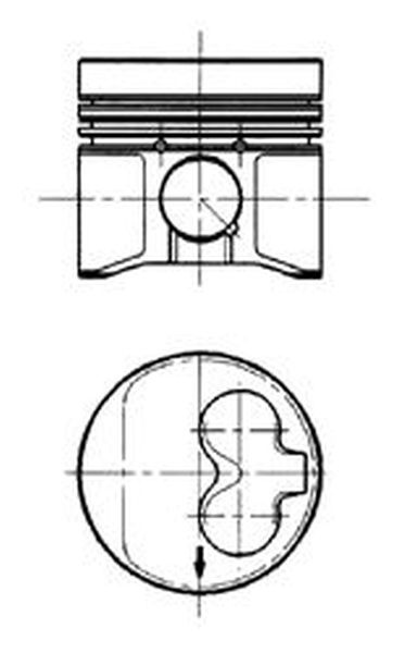 Piston VW PASSAT Variant 3A5 35I KOLBENSCHMIDT 914