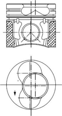 Piston VW PASSAT Variant V (3B6), Turism, 09.2000 