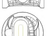 Piston VW POLO 6R 6C NRAL 8743390700