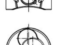 Piston VW POLO (9N_) (2001 - 2012) KOLBENSCHMIDT 40422600