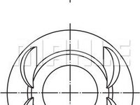 Piston VW TOUAREG (7LA, 7L6, 7L7) MAHLE 028 05 00