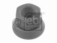 Piulita roata 24626 FEBI BILSTEIN pentru Vw Polo Vw Golf Volvo 740 Nissan Primera Nissan Navara Nissan Pick Vw Touran Bmw Seria 5 Volvo S60 Vw Transporter Volvo 760 Vw Multivan Vw Passat Vw Caddy Volvo Fh Volvo Fm