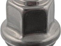 Piulita roata B-Max, 08.2012-, C-Max, 10.2014-, M12x1,5, conic, pentru jante de aluminiu, Calitate EU