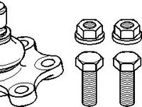 Pivot Citroen C3 I (FC_), Citroen C3 Pluriel (HB_), Citroen C3 Picasso - TOPRAN 721 849