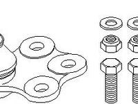 Pivot OPEL ASCONA C (81_, 86_, 87_, 88_), OPEL ASCONA C hatchback (84_, 89_), OPEL ASTRA F (56_, 57_) - TOPRAN 202 422