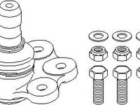 Pivot OPEL OMEGA B combi (21_, 22_, 23_), OPEL VECTRA B hatchback (38_), OPEL VECTRA B (36_) - TOPRAN 205 476