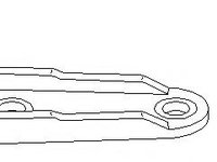 Pivot RENAULT MEGANE I (BA0/1_), RENAULT MEGANE I Classic (LA0/1_), RENAULT MEGANE Scenic (JA0/1_) - TOPRAN 700 317