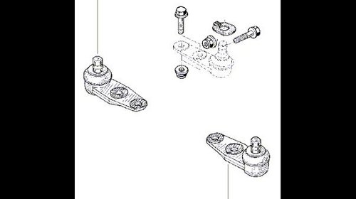 Pivot suspensie original Dacia Solenza