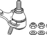 Pivot VW TOURAN (1T1, 1T2), AUDI A3 (8P1), VW RABBIT V (1K1) - TOPRAN 110 063