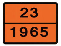 Placa adr 23-1965 30x40 cm lpg hico 64795