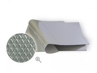 Placa izolare fonica fonoabsorbanta autoadeziva 50 x 50 cm BOLL cu strat de aluminiu