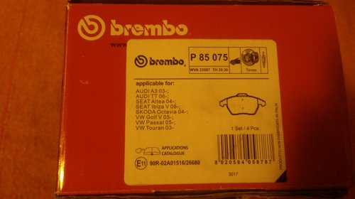 Placute Brembo - P85075