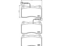 Placute de frana Alfa Romeo 166 (1998-2007) [936] #2 0252309216W