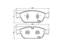 Placute de frana Audi AUDI A6 (4G2, C7, 4GC) 2010-2016 #2 0986494447