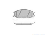 Placute de frana Hyundai TRAJET (FO) 2000-2008 #2 0252356916W