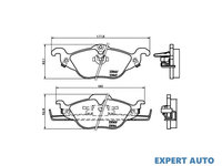 Placute de frana Opel ASTRA G limuzina (F69_) 1998-2009 #3 05P698