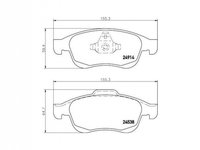 Placute de frana Renault FLUENCE (L30_) 2010-2016 #2 0986494441