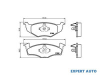 Placute de frana Seat SEAT CORDOBA Vario (6K5) 1996-1999 #2 060920