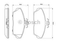 Placute frana 0 986 424 566 BOSCH pentru Land rover Freelander