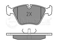 Placute frana 025 209 6820 MEYLE pentru Bmw Seria 5 Bmw Seria 7 Bmw Seria 3 Bmw Z3