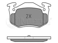 Placute frana 025 209 7311 MEYLE pentru Renault Super Renault 11 Renault Encore Renault 19 Renault Clio CitroEn Zx Peugeot 205 Peugeot 309 Peugeot 306 Renault Megane CitroEn Saxo Peugeot 106 Renault 9 Renault Alliance