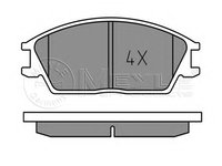 Placute frana 025 210 1214 MEYLE pentru Honda Accord Hyundai Excel Hyundai Pony Hyundai S Hyundai Click Hyundai Getz Hyundai Tb Hyundai Accent